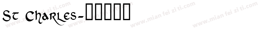 St Charles字体转换